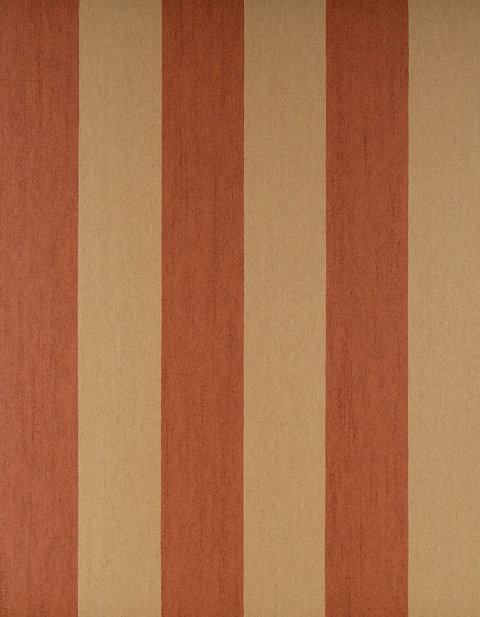 Luxus Stofftapete Leinen gold-beige terracotta-rot-orange gestreift Arte Design Belgien in Berlin kaufen