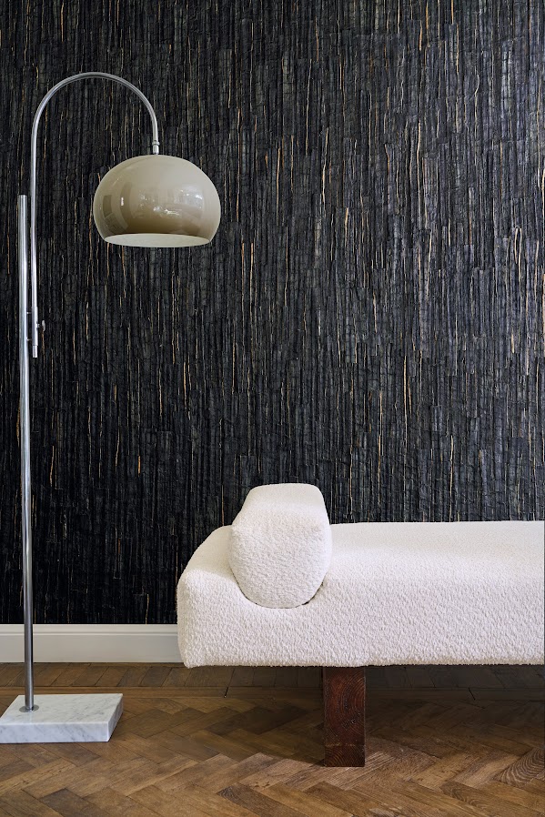 exclusive hochpreisige Luxustapete Handgeflochtenes Rattan und Papier von VIPtapete